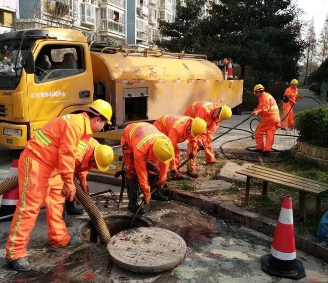 洪泽市政管道清淤