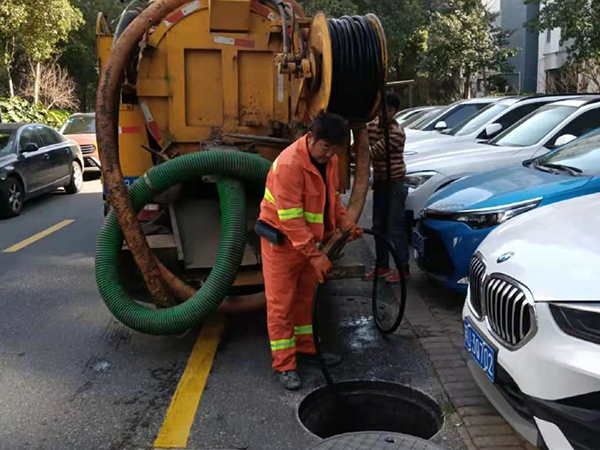 洪泽排污管道清淤